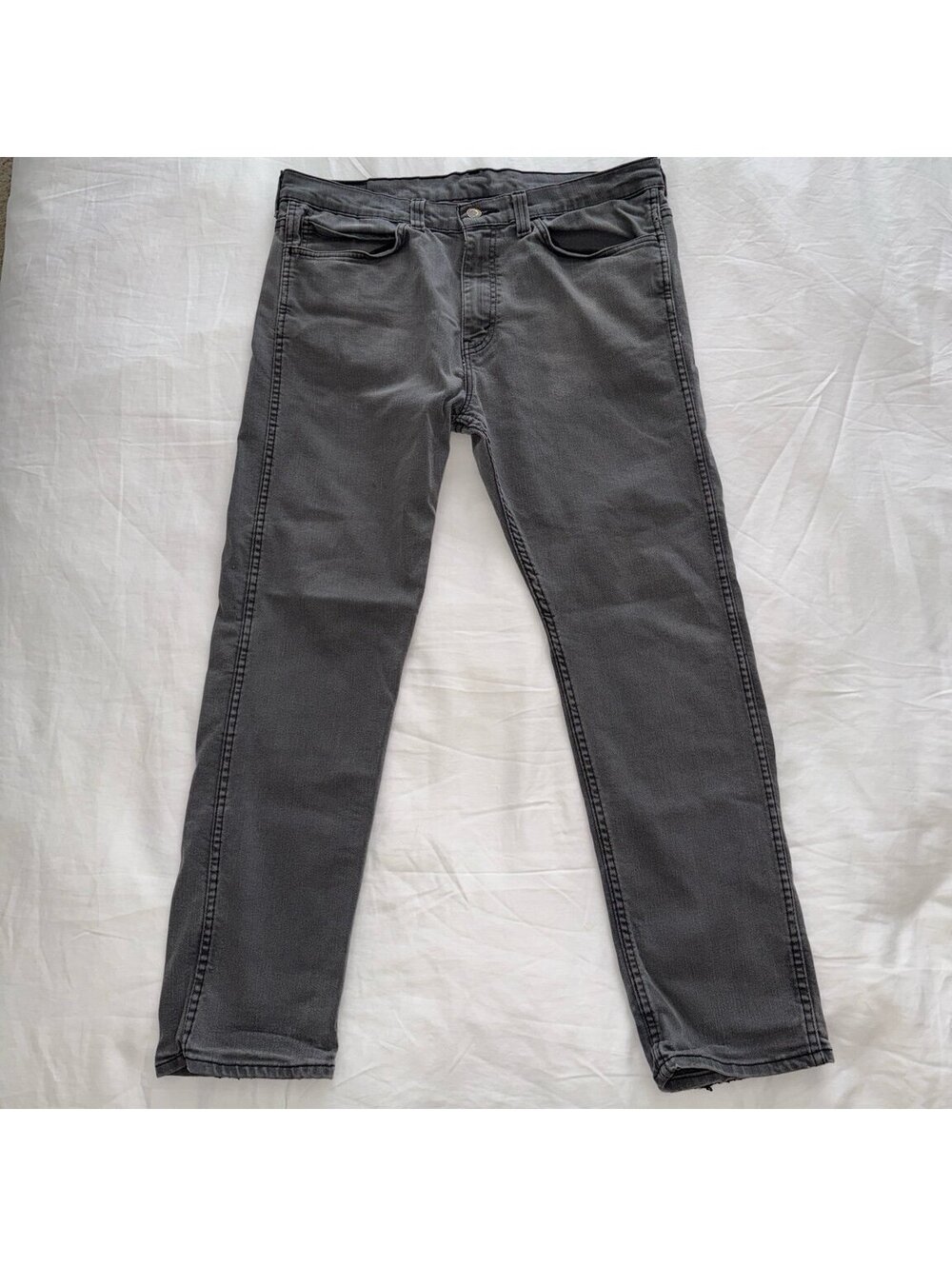 Men's Slim Fit Gray Jeans 508 34x29